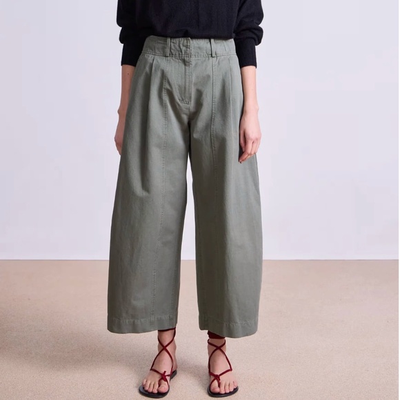 Apiece Apart Cybil Cropped Trouser Size 6 - Picture 1 of 14